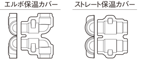 エルボ保温カバー