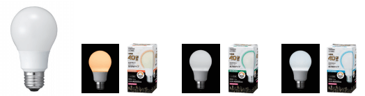 調光対応 一般電球形LED電球