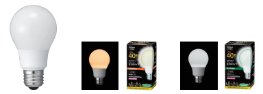 一般電球形LED電球