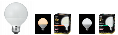 ボール形LED電球