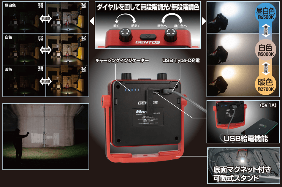 高演色(Ra90) ワークライト新製品!!