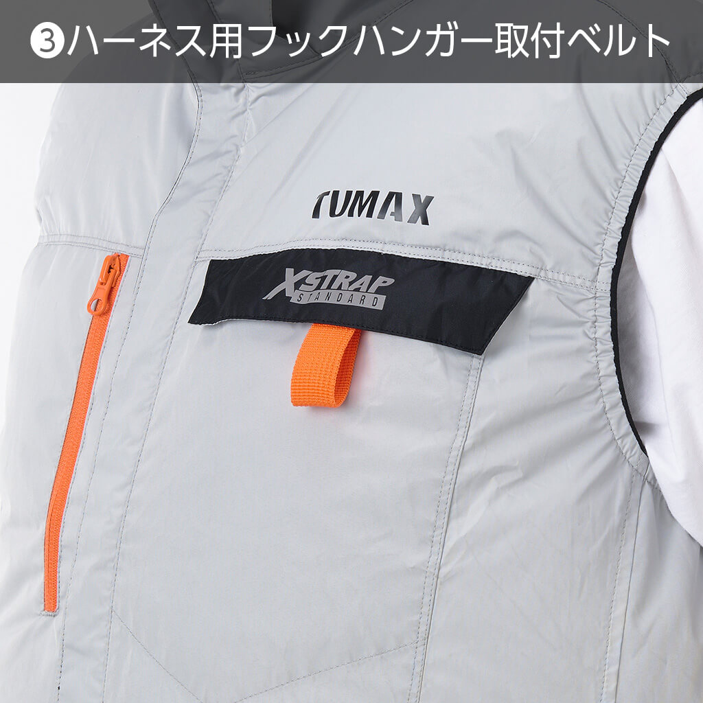 3.ハーネス用フックハンガー取付ベルト
